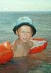 Портрет мальчика на море. 2009 г.